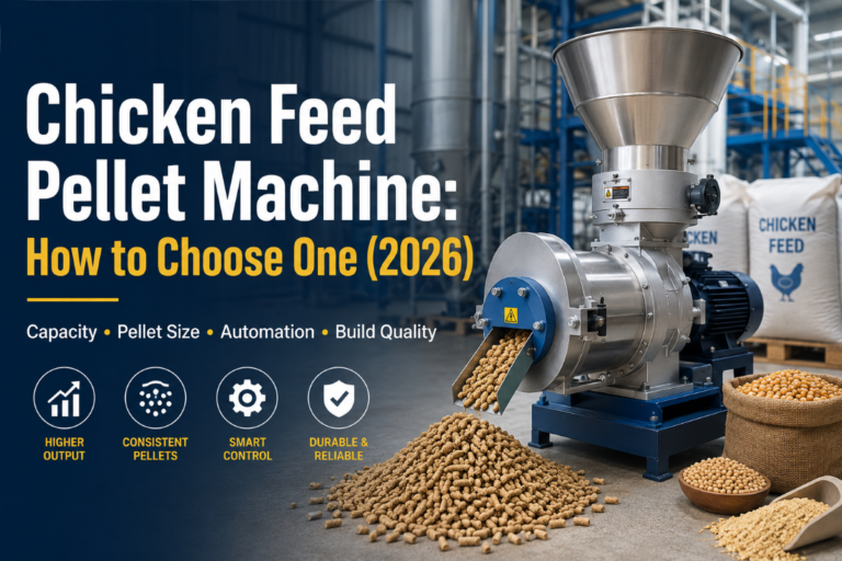 Chicken Feed Pellet Machine: How to Choose One (2026)