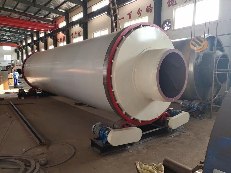 TCPEL Triple Pass Rotary Dryer Factory Detail 1