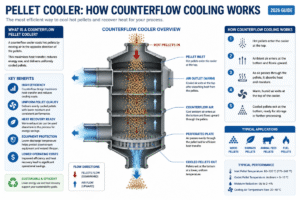 Pellet Cooler How Counterflow Cooling Works (2026 Guide)