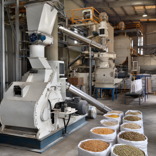 TCPEL HM-15 industrial hammer mill — 0.5 to 1.5 t/h entry-tier feed grinder