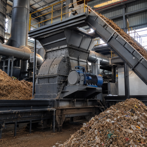 TCPEL HM-30 wood-pellet workhorse hammer mill — 3 to 8 t/h with 72 chrome carbide hammers