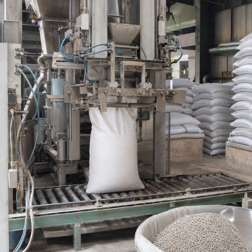 Wood Pellet Mill Packing Setup