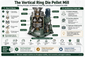 The Vertical Ring Die Pellet Mill: Working Principle, Architecture Trade-offs, and a Buyer's Framework for 2026