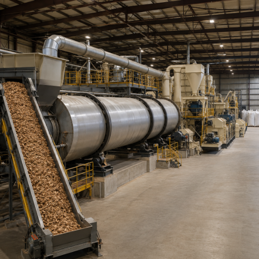 Where It Fits in a Pellet Production Line