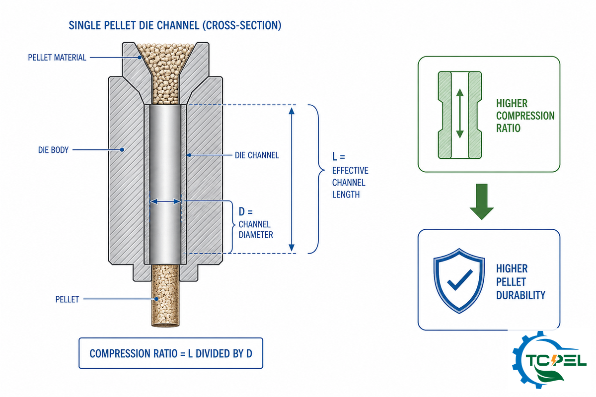 Die Compression Ratio and Pellet Durability (PDI), Explained — TCPEL