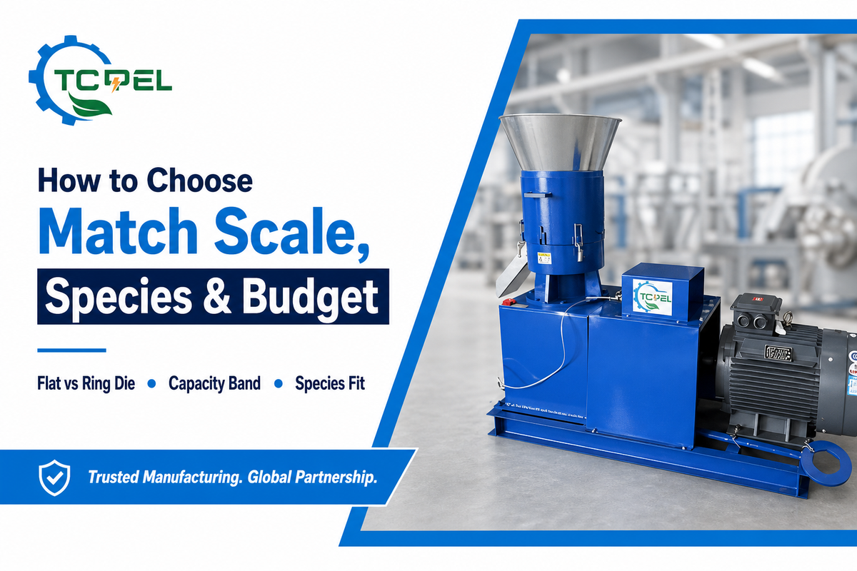 How to Choose an Animal Feed Pelletizer (Scale, Species & Budget) — TCPEL