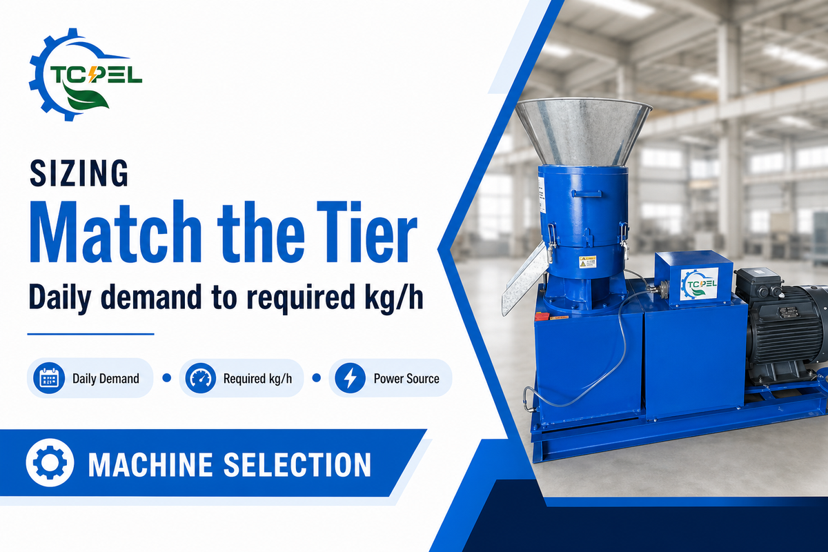 How to Choose and Size a Feed Pellet Machine — TCPEL