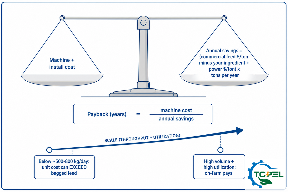 The Economics: Is Making Your Own Pelleted Feed Worth It? — TCPEL