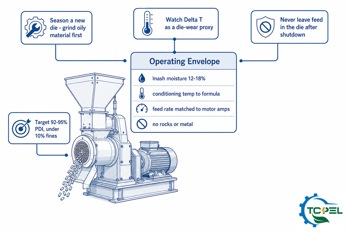 Operating and Maintaining a Feed Pellet Machine — TCPEL