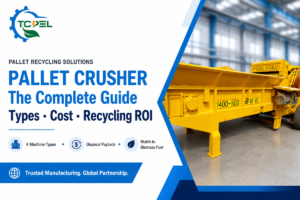 Pallet Crusher Guide: 4 Types, Cost & Recycling ROI