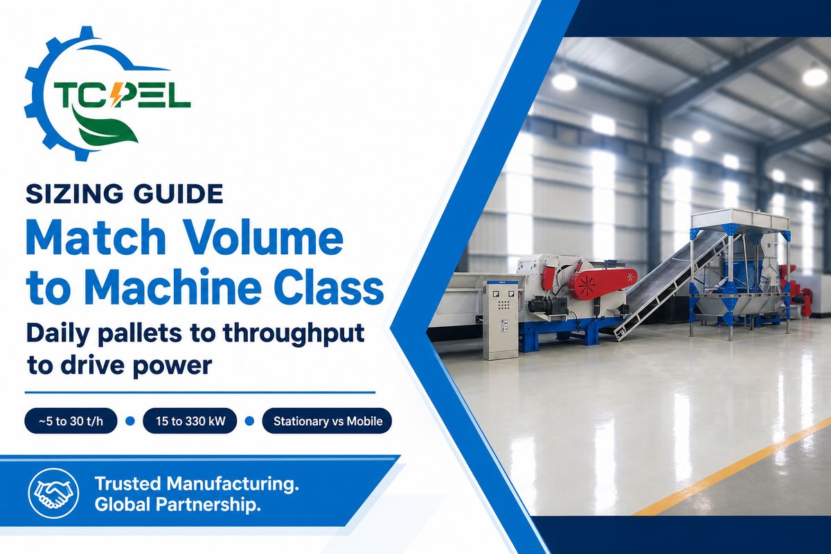 Sizing a Pallet Crusher to Your Volume — TCPEL