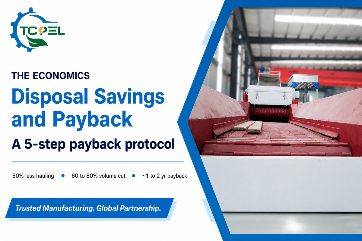 The Economics: Disposal Savings and Payback — TCPEL