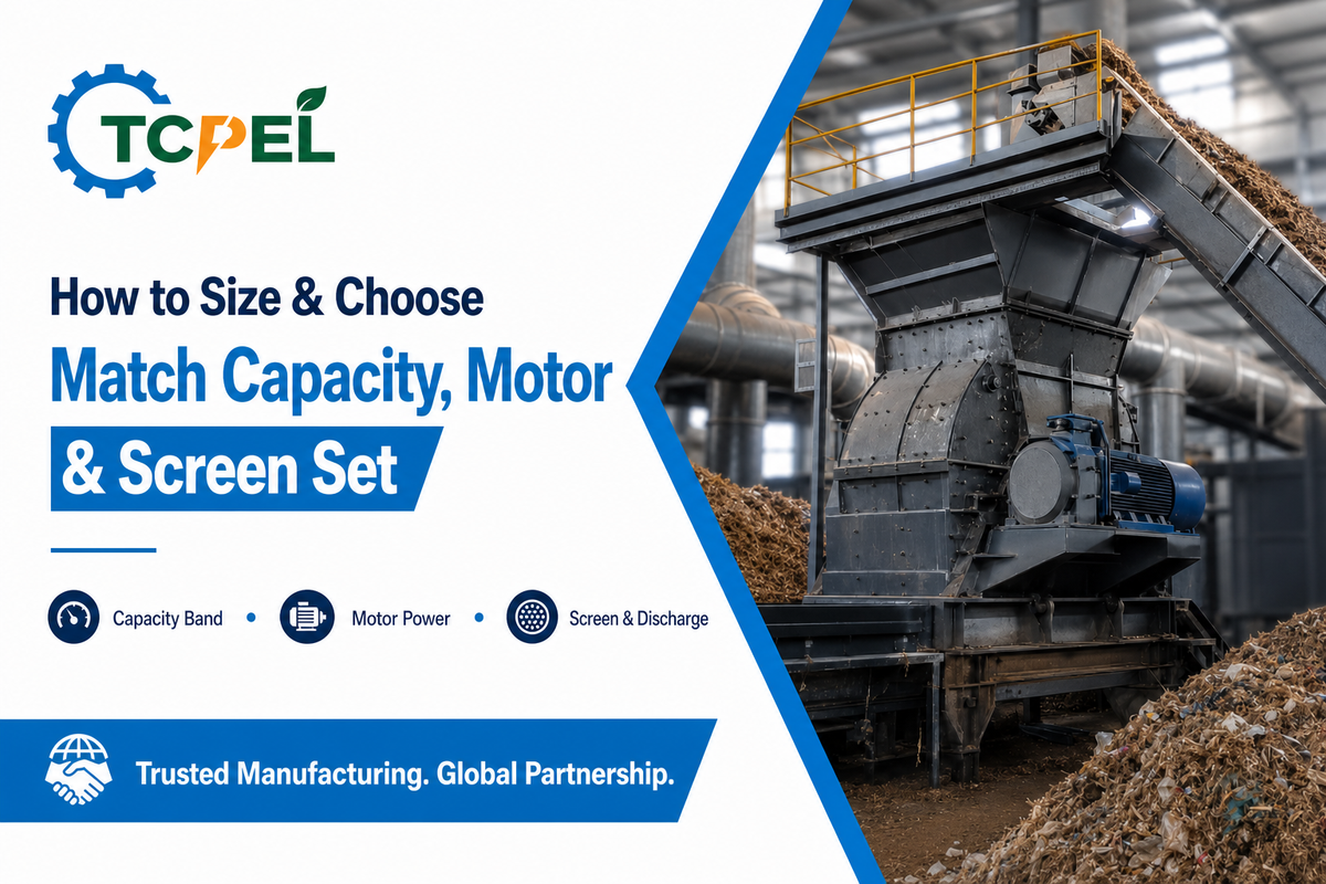 How to Size and Choose a Wood Hammer Mill — TCPEL