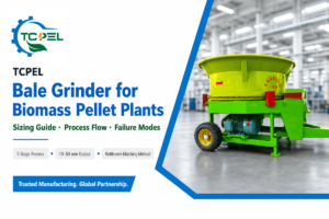 Bale Grinder for Biomass Pellet Plants: Sizing Guide