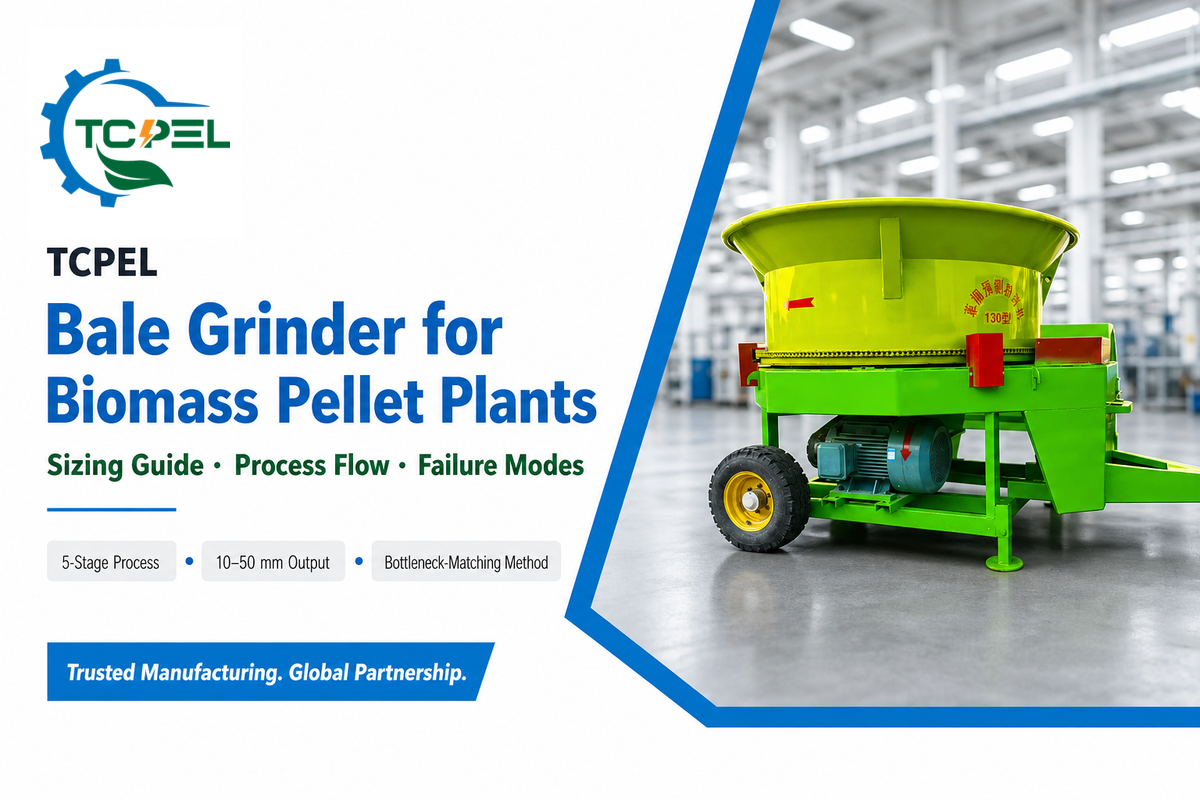 Bale Grinder for Biomass Pellet Plants: Sizing Guide