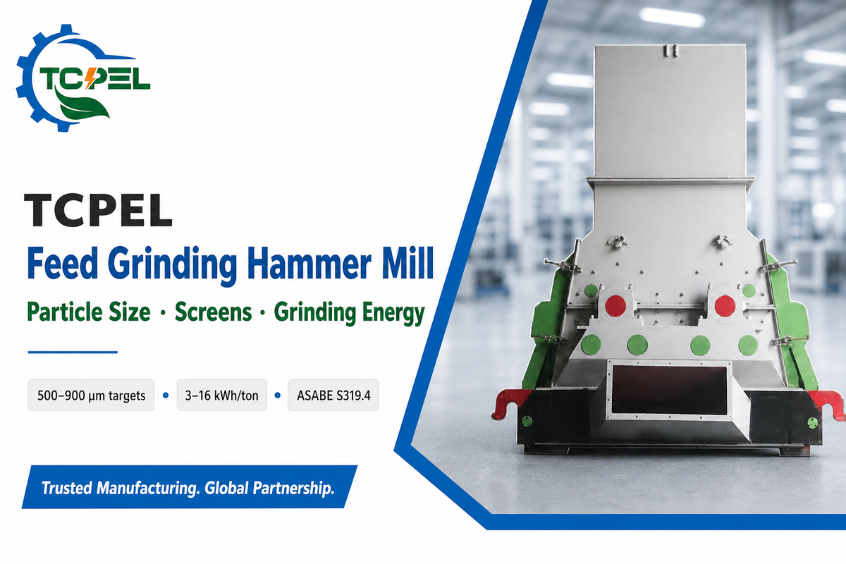 Feed Grinding Hammer Mill: Particle Size Guide