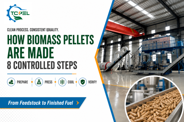 How Are Biomass Pellets Made? 8-Step Process
