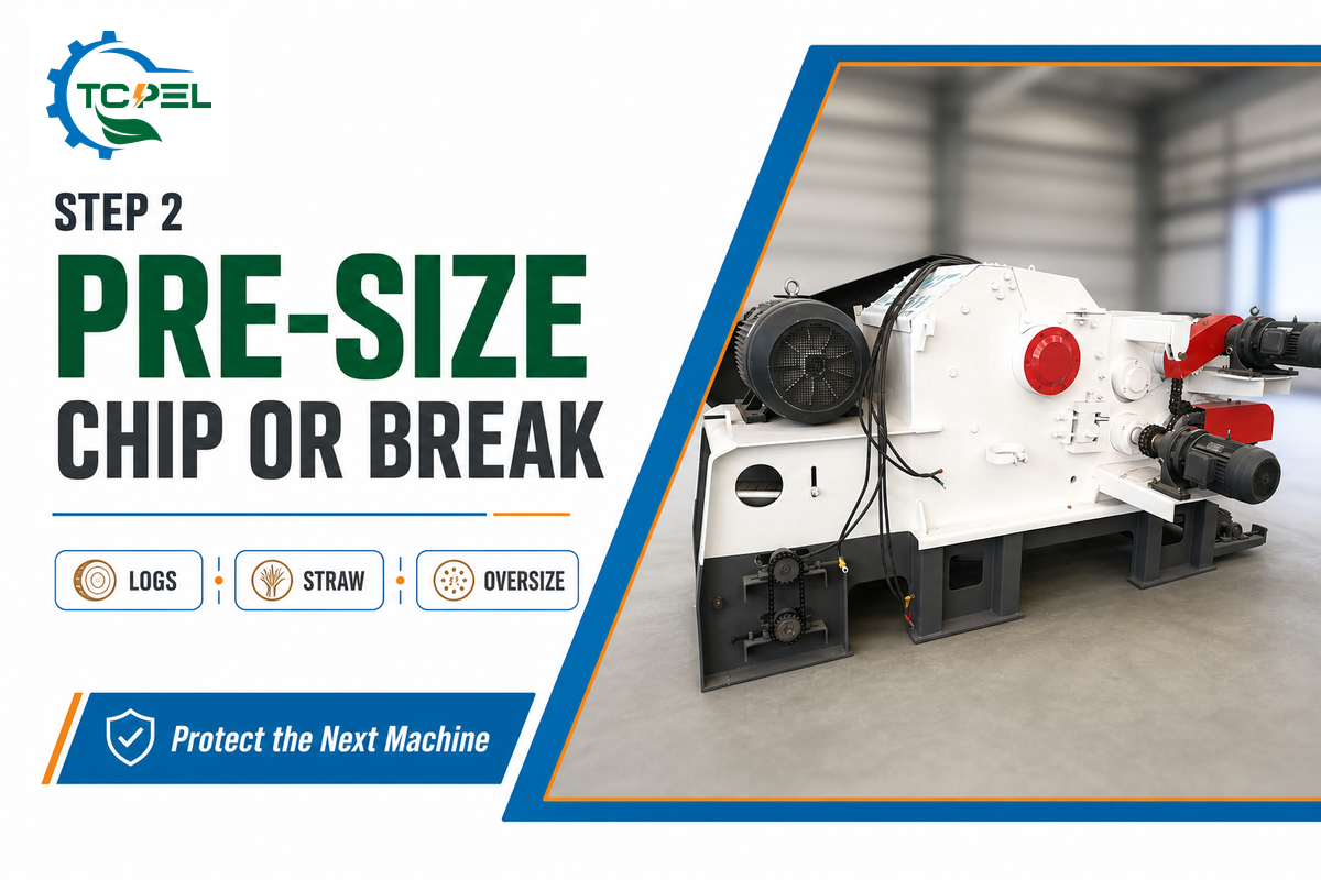 Step 2: Chip, Cut, or Pre-Break Oversize Material — TCPEL