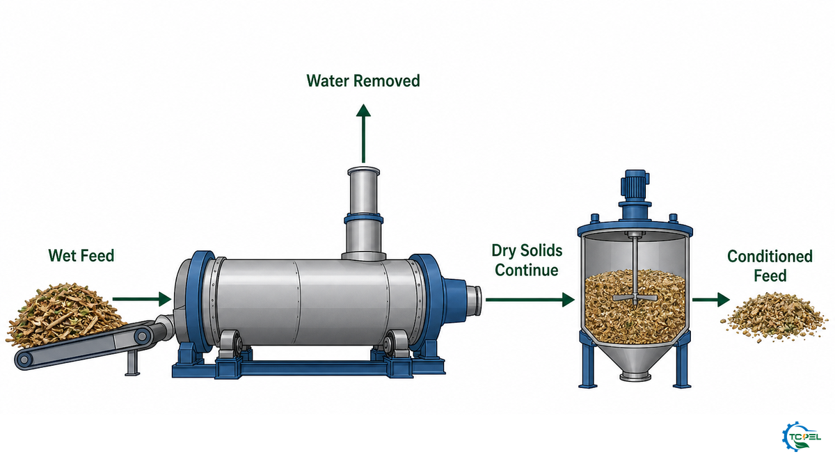 Step 3: Calculate the Moisture Balance and Dry Only What Is Needed — TCPEL