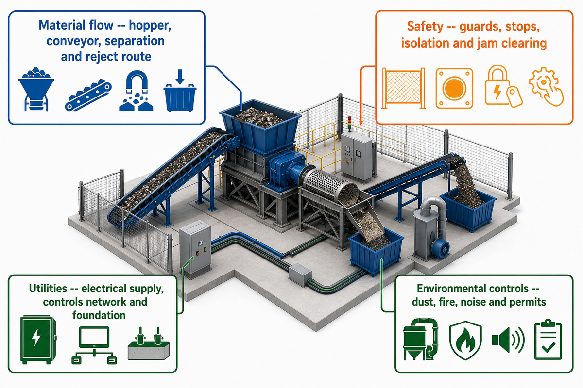 Integration and Utility Requirements Before Site Approval — TCPEL