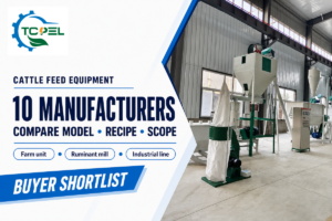 Top Cattle Feed Pellet Machine Manufacturers: 10 Picks