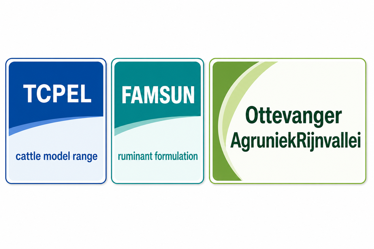 Cattle equipment evidence differs among TCPEL models, FAMSUN formulas and Ottevanger plant case