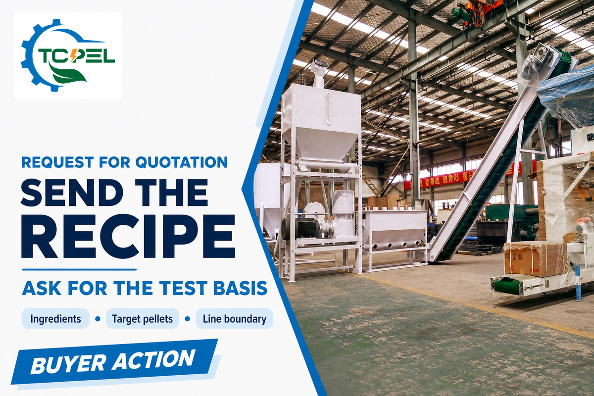 Send the cattle feed recipe and line boundary to receive comparable pellet machine quotations
