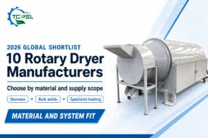 Top Industrial Rotary Dryer Manufacturers: 10 Best