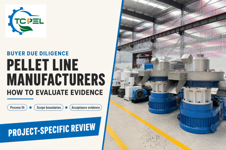 How to Evaluate Pellet Line Manufacturers: Buyer Guide