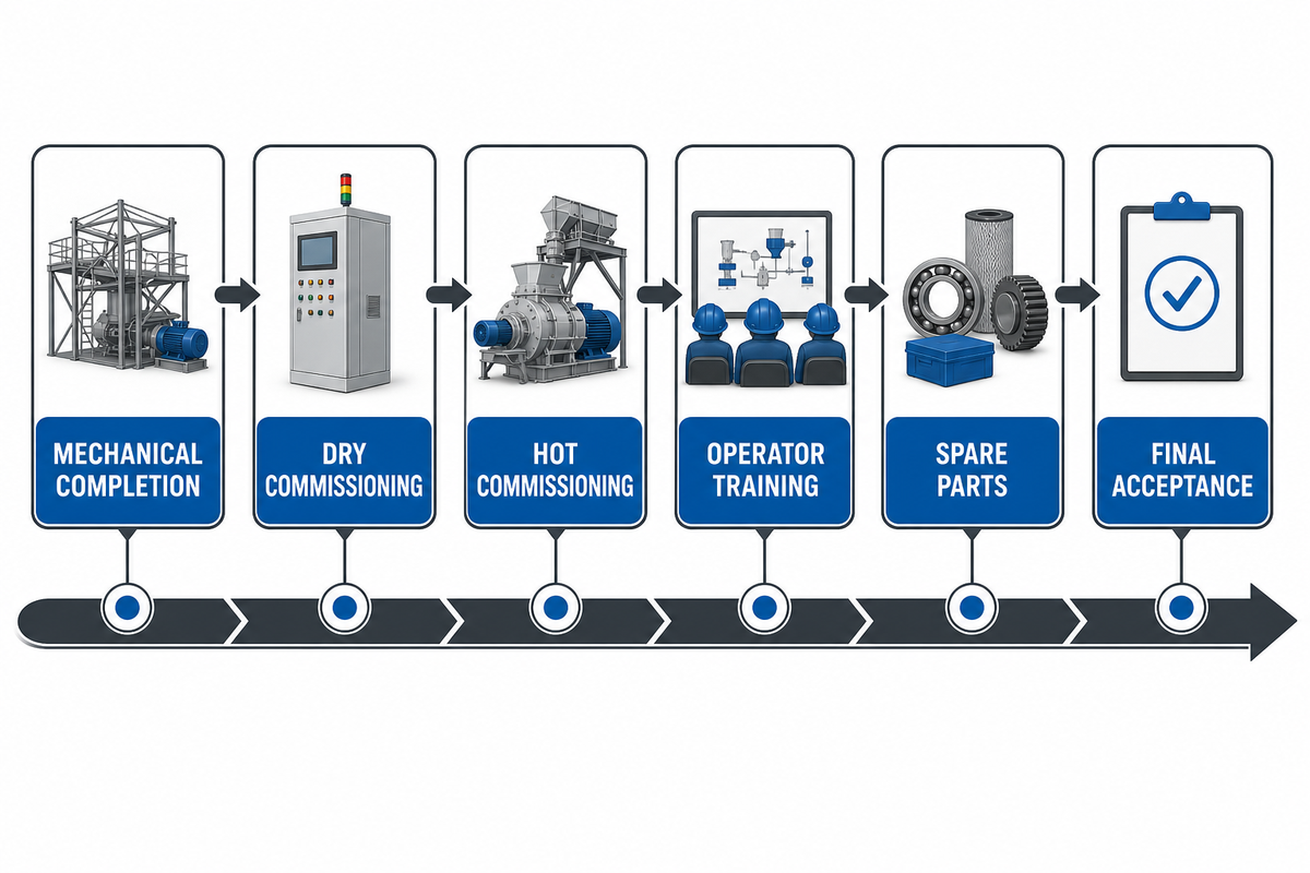 8. Compare Commissioning, Training, and Spares — TCPEL