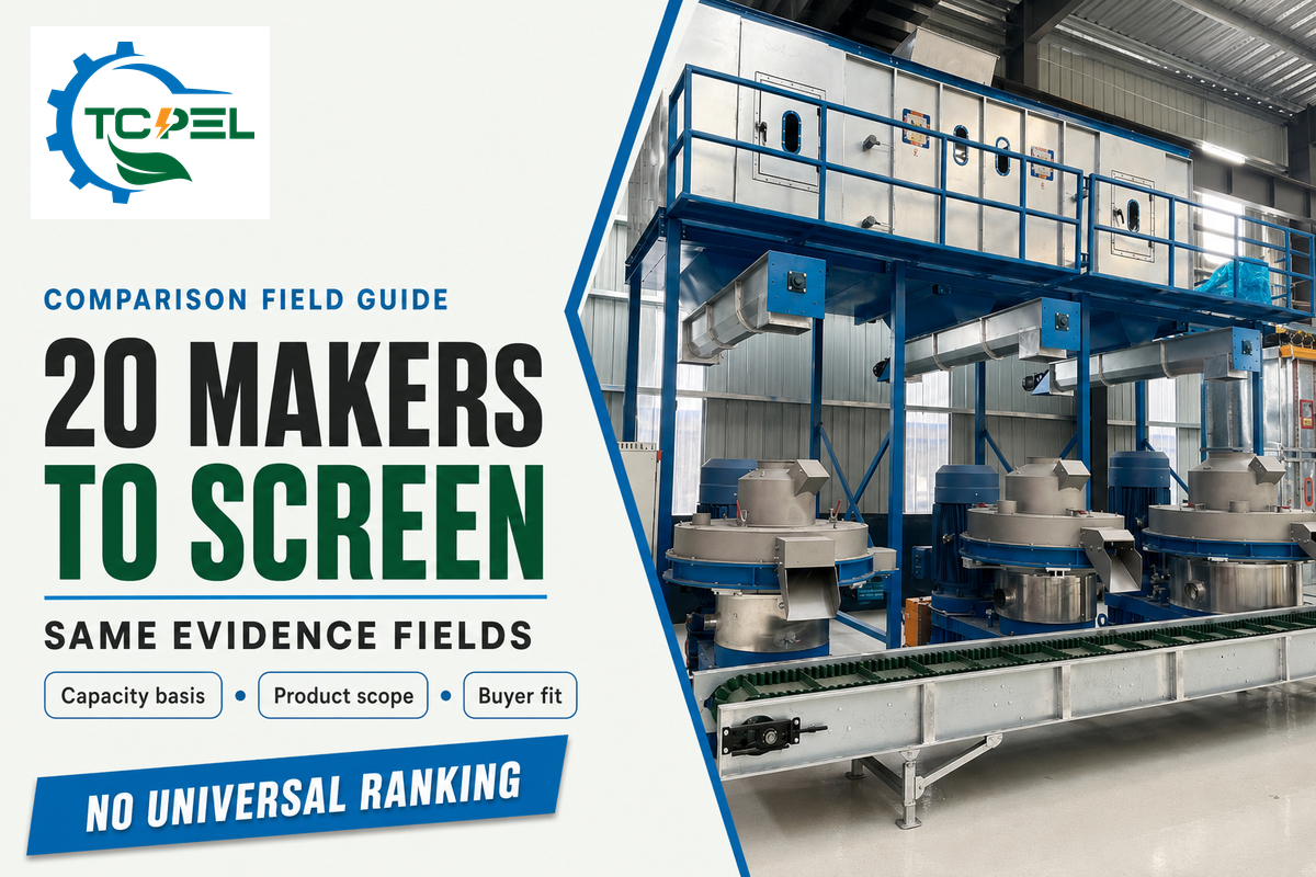 Comparison of 20 Wood Pellet Machine Manufacturers — TCPEL